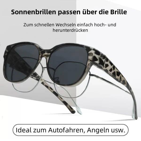 Shaydz™ | Sonnenbrillen mit UV400-Schutz, geeignet für Brillenträger