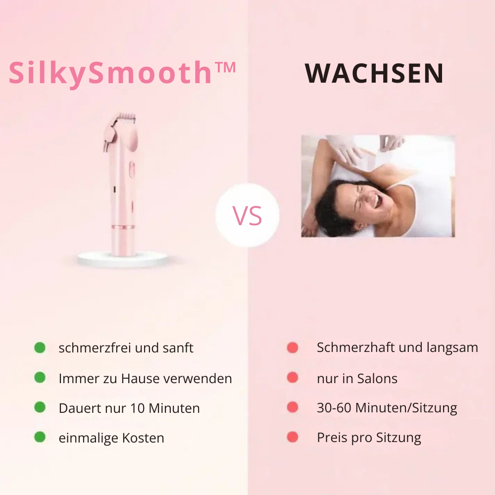 SilkySmooth™ | Hören Sie auf, Ihre Haut zu reizen - probieren Sie SilkySmooth™ noch heute aus!