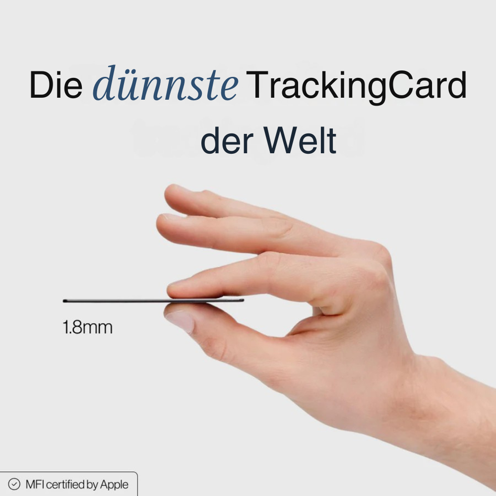 TrackingCard™ | Der beste GPS-Tracker der Welt (in Ihre Brieftasche)