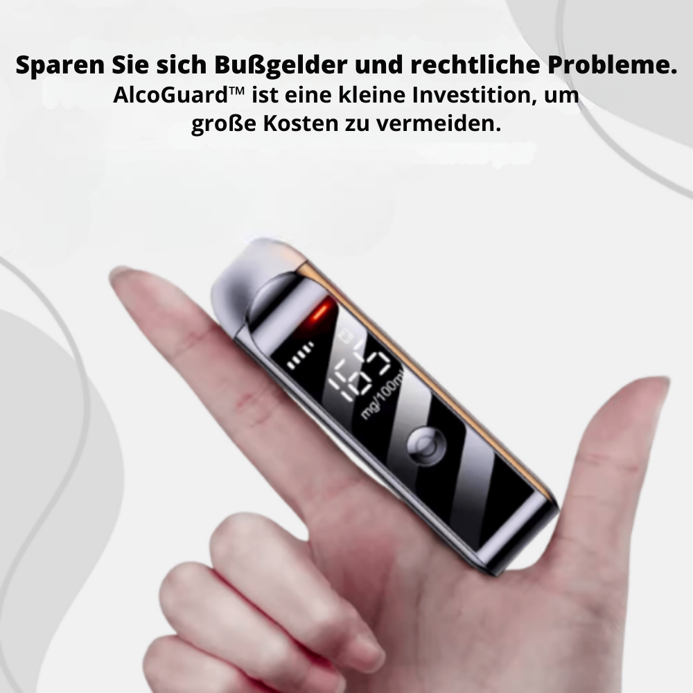 AlcoGuard™ | Kennen Sie die Fakten, bevor Sie fahren 🚗