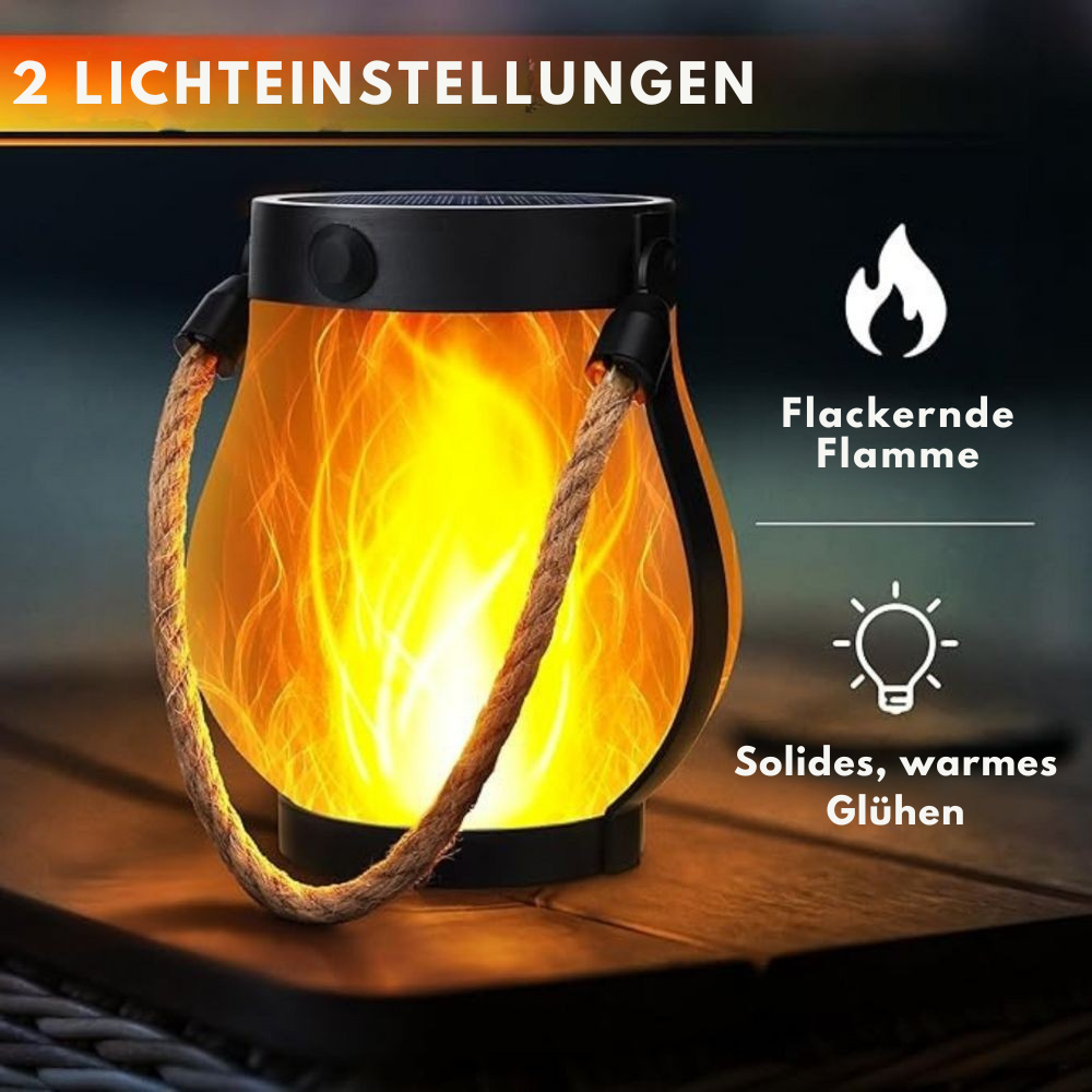 CozyFlame™ | Laterne mit realistischer Flammeneffekt – stimmungsvolles Licht für jede Umgebung