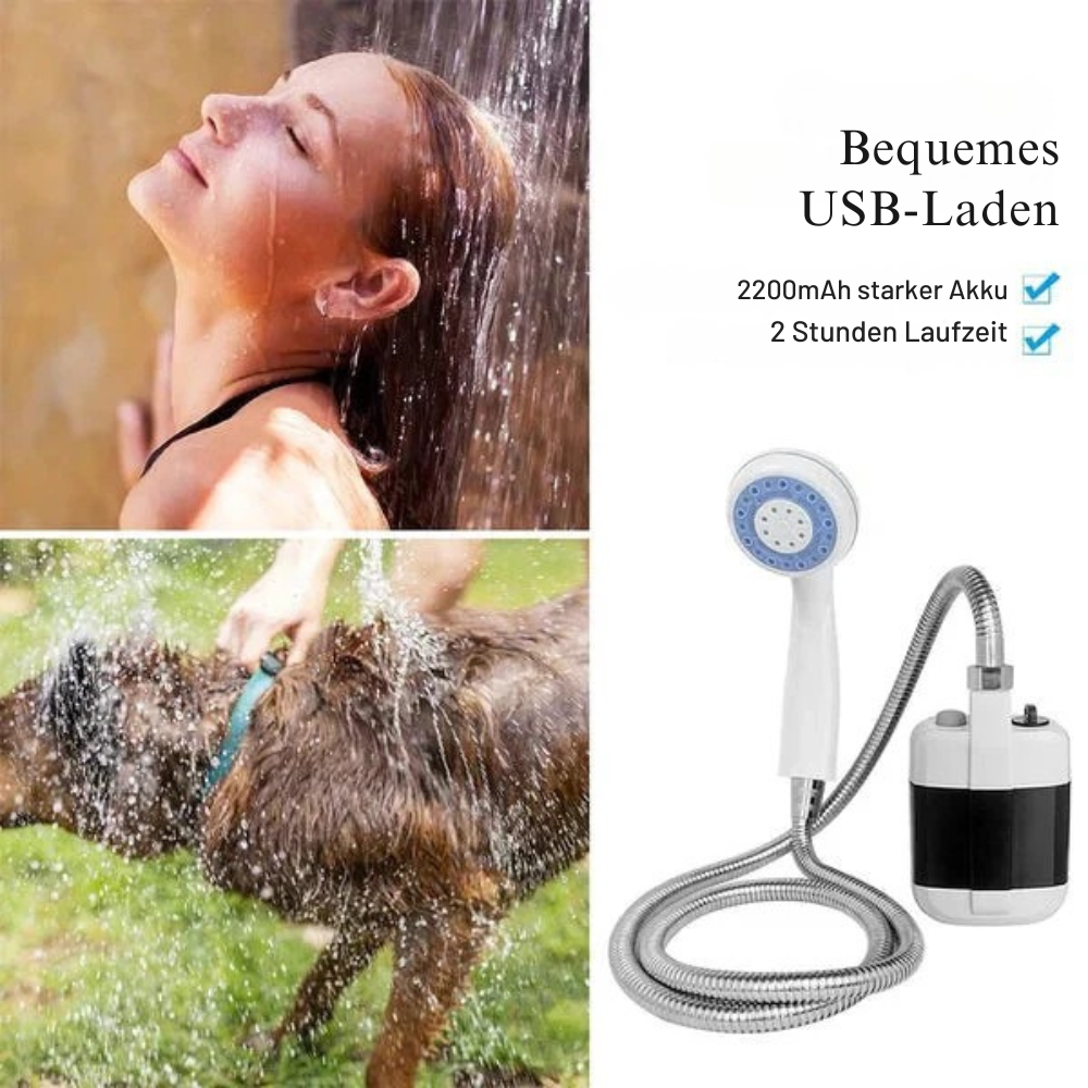 SunShower Pro™ | Für eine einfache und bequeme Reinigung im Freien!
