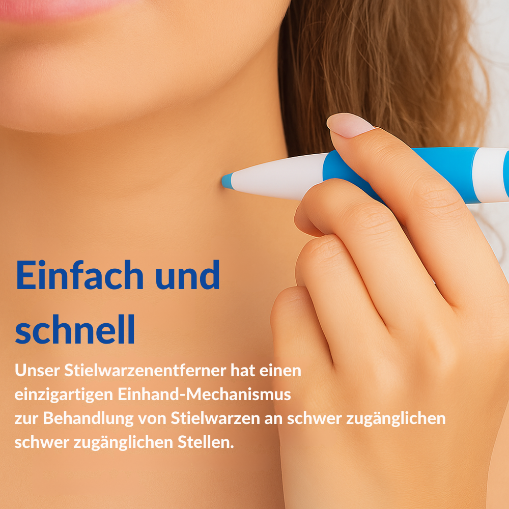TagErase™ | Schluss mit Stielwarzen