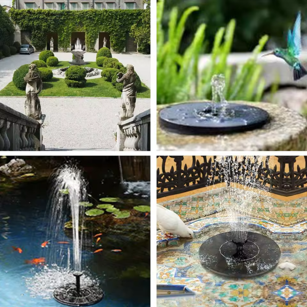 MagicFountain⢠| Bringen Sie Leben in Ihren Garten, Balkon oder Teich