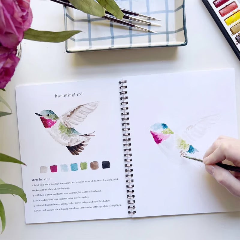 Aquarella™ | Wecken Sie Ihre Kreativität mit unserem lustigen Aquarell-Arbeitsheft!