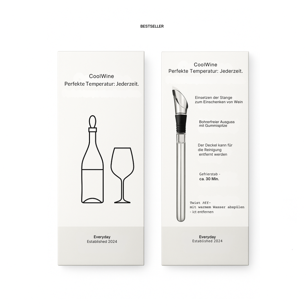 CoolWine™ | Perfekte Serviertemperatur. Jedes Mal.