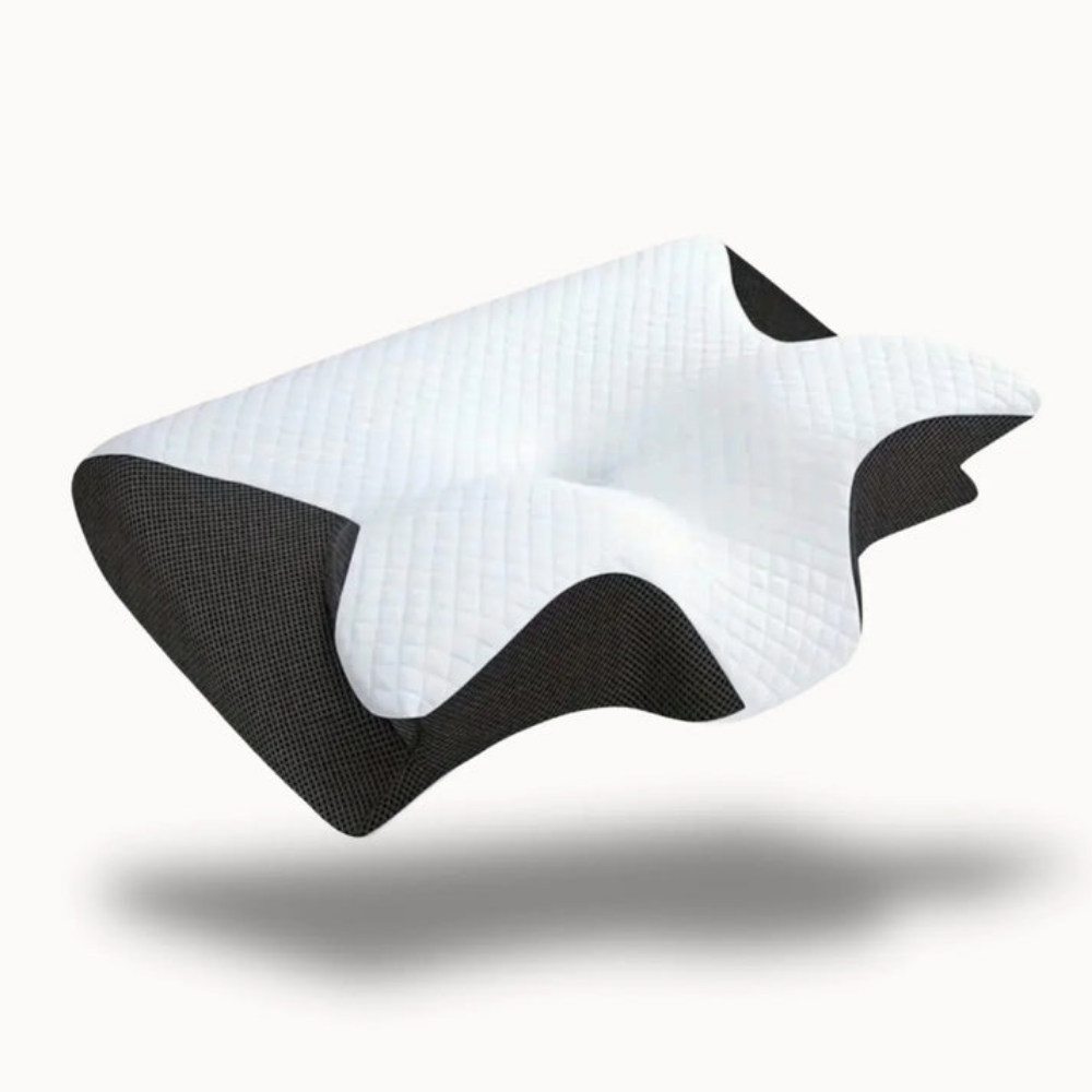 ErgoPillow™ | Besser schlafen, frischer aufwachen – ergonomische Unterstützung für Nacken und Rücken die ganze Nacht
