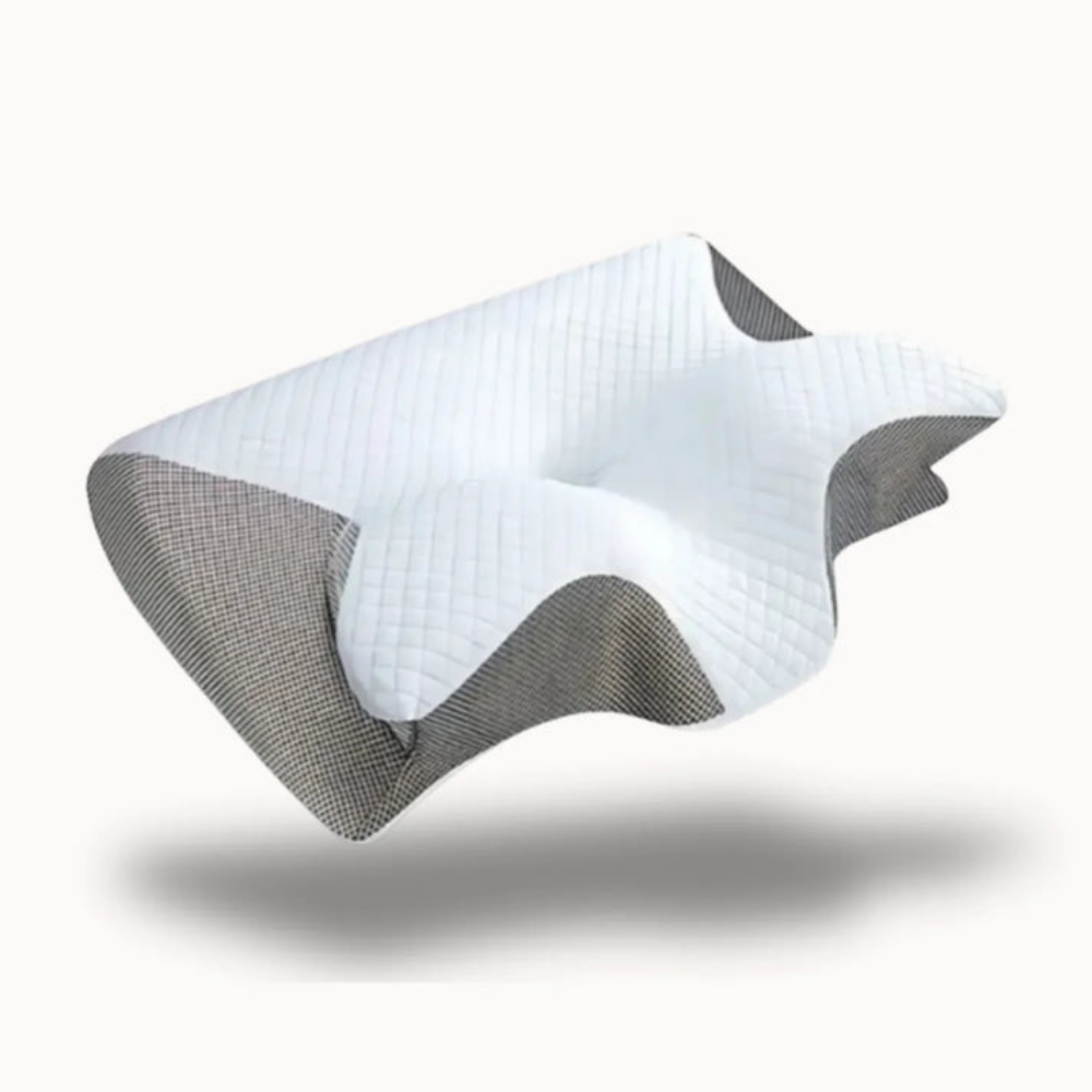 ErgoPillow™ | Besser schlafen, frischer aufwachen – ergonomische Unterstützung für Nacken und Rücken die ganze Nacht