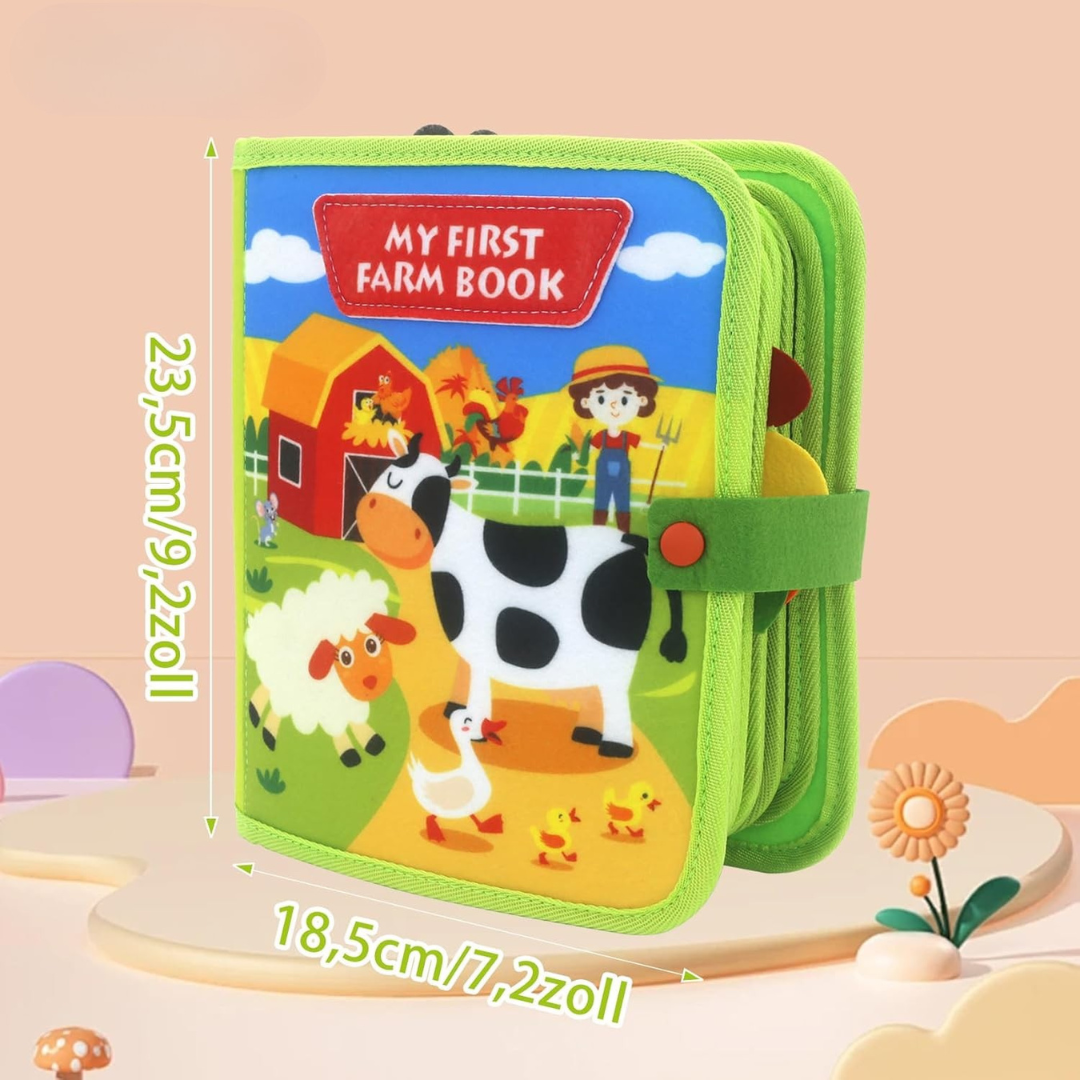 FarmPlay™ | Mach Lernen Spaß mit dem perfekten Bauernhofbuch für neugierige Kleinkinder