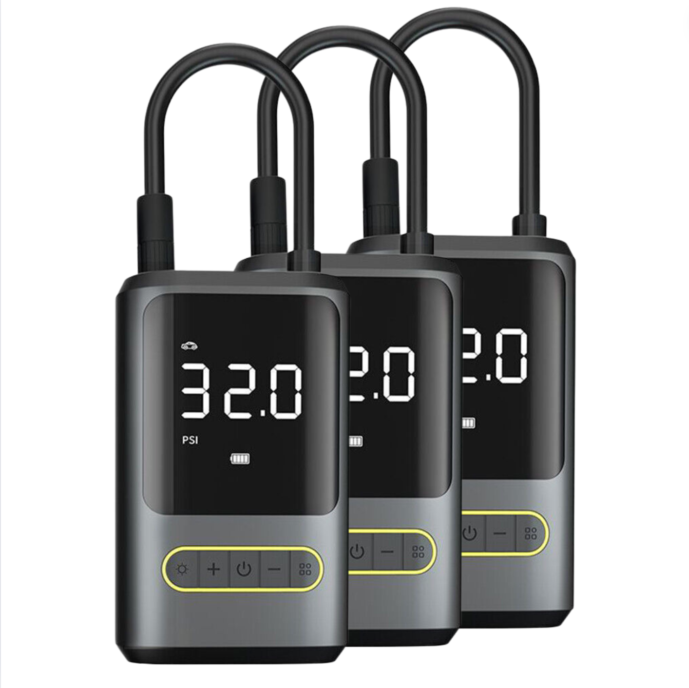 AirCharge Pro™ | Der ultimative tragbare 4-in-1-Reifenfüller🚗