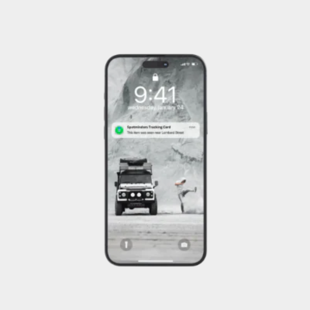TrackingCard™ | Der beste GPS-Tracker der Welt (in Ihre Brieftasche)