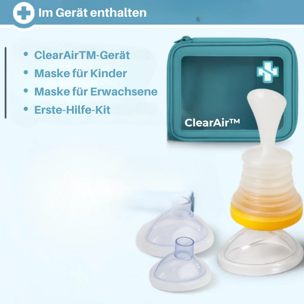 ClearAir™ | Notfallgerät gegen Ersticken – Schützen Sie Ihr Kind im entscheidenden Moment