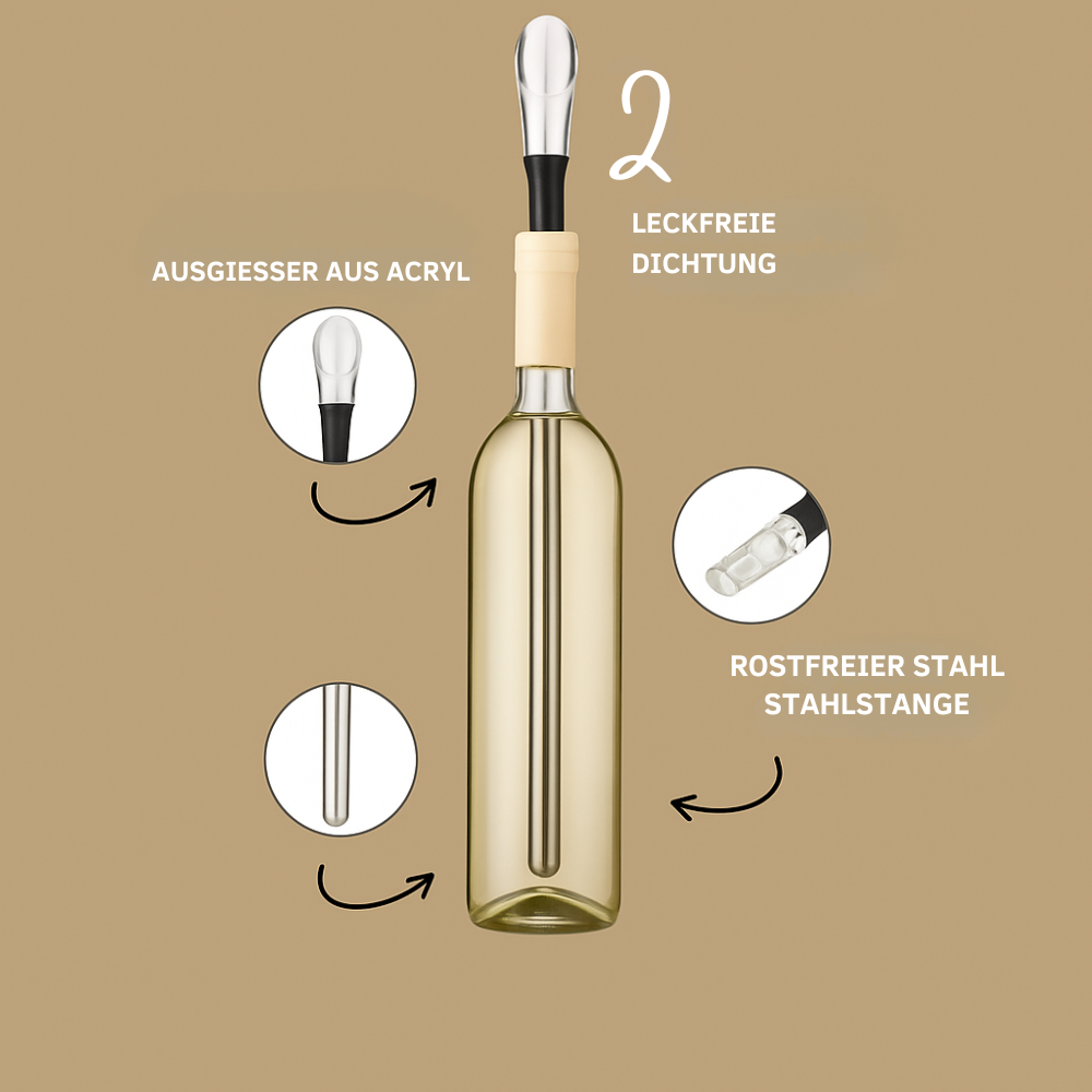 CoolWine™ | Perfekte Serviertemperatur. Jedes Mal.